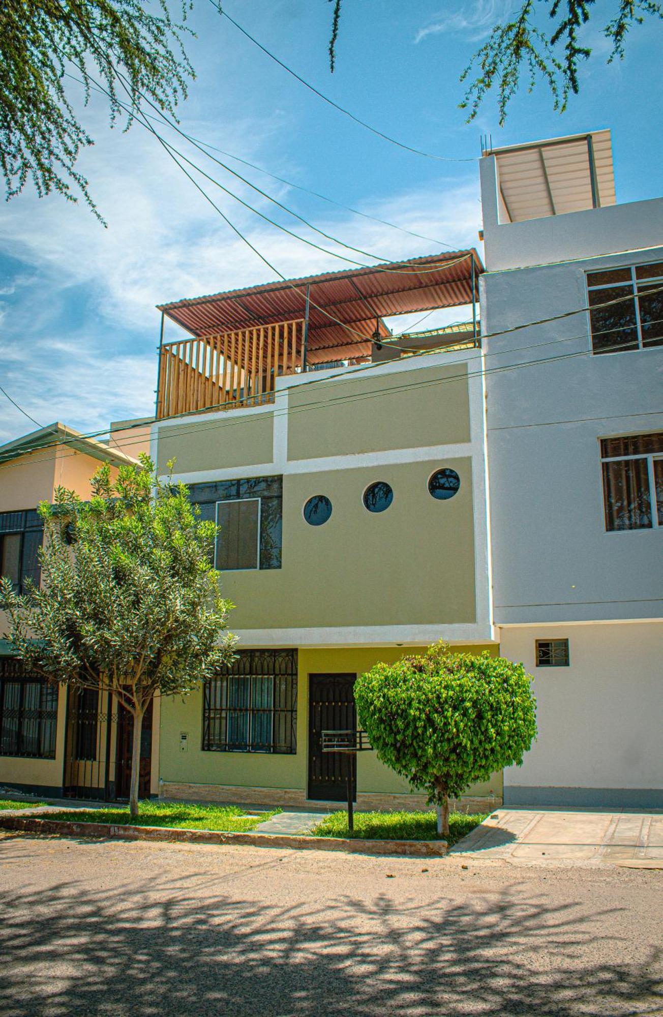 Del Valle House Ica Exterior foto